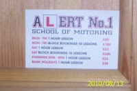 ALERTNO.1 SCHOOL OF MOTORING DRIVING SCHOOL 625401 Image 1
